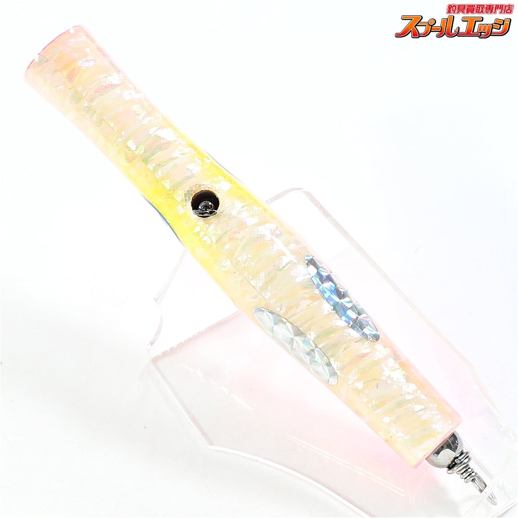 【貝田ルアー】 トランペット 155 アバロン アワビ シェル貼り KAIDA LURE Trumpet 海水用ルアー K_060