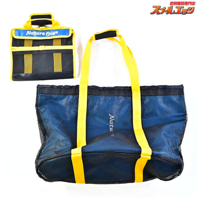 【ネイチャーボーイズ】 オーシャンスプラッシュ 2WAYキャリーバッグ&ジグホルダーケース ネイビー/イエロー 2個セット NatureBoys Oceansplush Bag K_120