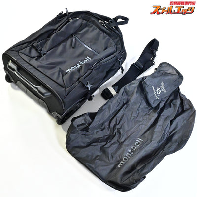 【モンベル】 ウィーリーバッグ 60 60Lキャリーバッグ ブラック 45L用レインカバー付 mont-bell K_140
