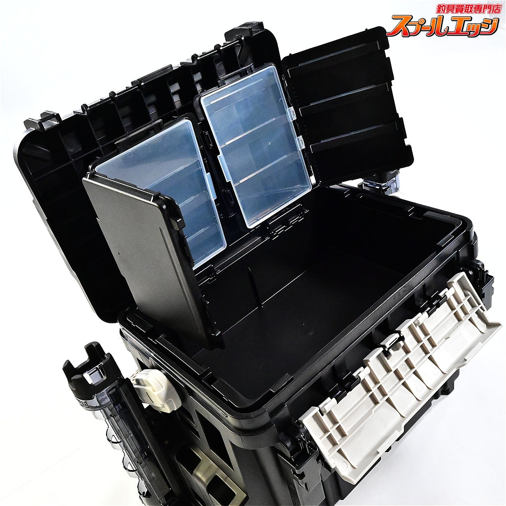 【明邦】 メイホウ バケットマウス BM-7000 トランスフォームA&BM-250ライトロッドホルダー2本&マルチハンガー装着 MEIHO タックルボックス K_100