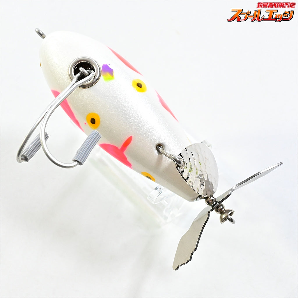 【痴虫】 沼海馬 RSSカスタム パレットパロットP パールベース 手書き ちむし CHIMUSHI KAIBA 淡水用ルアー K_060