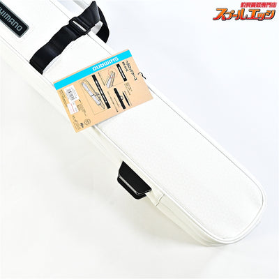 【シマノ】 へらロッドケース BR-541Z ホワイト 2層 SHIMANO HERA-RODCASE 並継へら竿約12セット収納可能 K_180