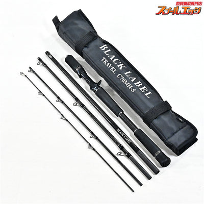 【ダイワ】 21ブラックレーベル トラベル C70MH-5 DAIWA BLACK LABEL TRAVEL ブラックバス K_093