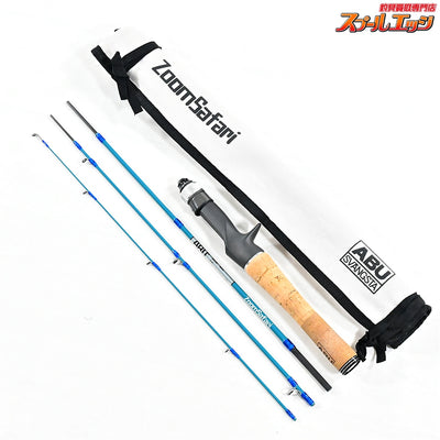 【アブガルシア】 ズームサファリ ZMSC-464L ブルー ベイト パックロッド Abu Garcia ZoomSafari アジ ブラックバス ニジマス K_087