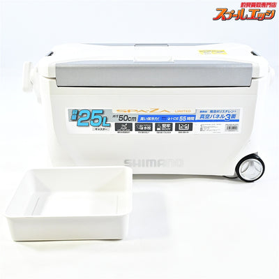 【シマノ】 スペーザ リミテッド 250 NS-C25U 3面真空パネル 25L ピュアホワイト キャスター付 SHIMANO SPA-ZA LIMITED LTD K_180