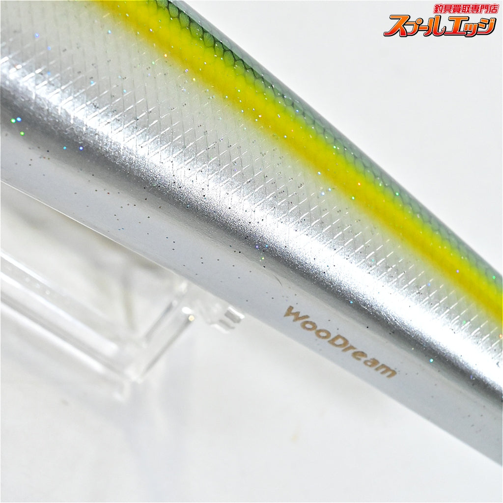 【ウッドリーム】 アキヤ 200 オリーブバックイエローライン Woodream Akiya 海水用ルアー K_060