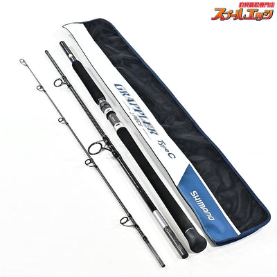【シマノ】 21グラップラー タイプC S82MH-3 3ピースモデル SHIMANO GRAPPLER TYPE-C キハダマグロ ヒラマサ カンパチ K_138