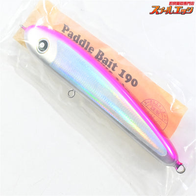 【ローカルスタンダード】 パドルベイト 190 ピンク 2024年11月検品分 未開封 Local Standard Paddle Bait 海水用ルアー K_060