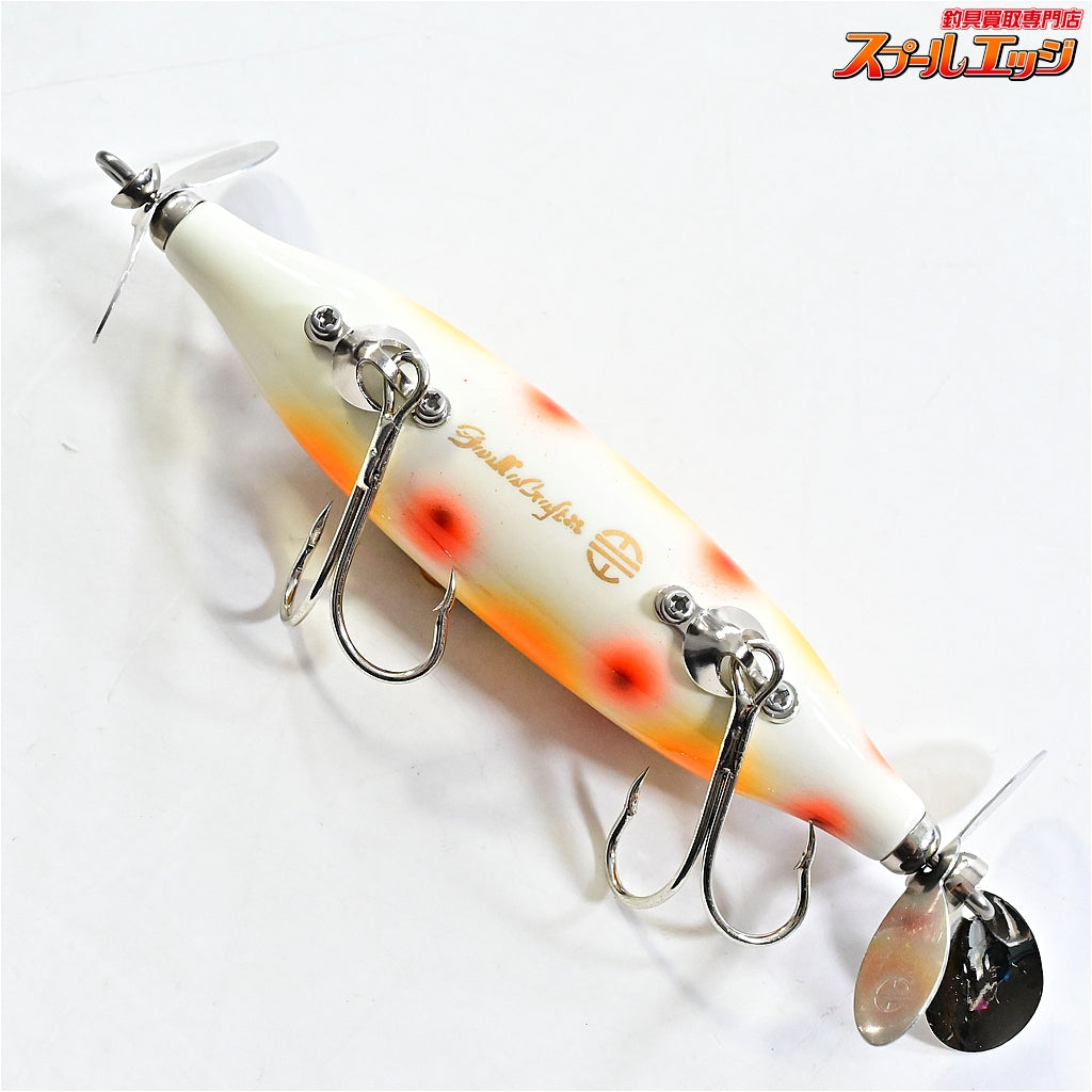 【アカシブランド×ガウラクラフト×スローテーパー】 スキニーカポネ 3/4oz スローテーパー別注色 オリカラ ブラウンバックパロット AKASHIBRAND SKINY KAPONE Slowtaper K_060