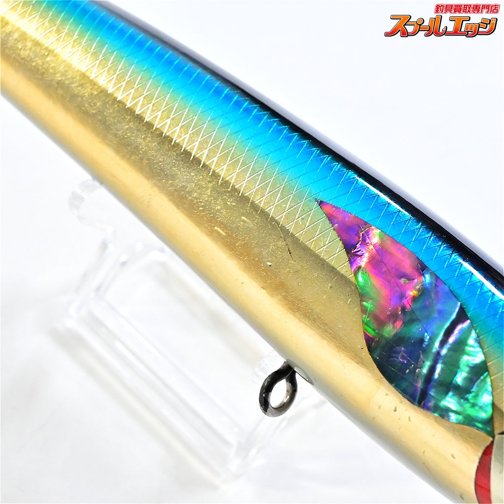 【車谷ルアー】 クルペン F180 ブルー アバロン シェル貼り アワビ貼り 2018年製造 KurumataniLure Krupen 海水用ルアー K_060