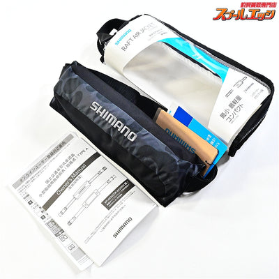 【シマノ】 ライフジャケット ラフトエアジャケット VF-053U 桜マーク有 2025年6月製造 ボビン有効期限2030年2月 SHIMANO RAFT-AIR-JACKET K_060