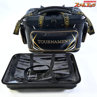 【ダイワ】 トーナメント クールバッグ 38D ゴールドブラック 約35x52x34cm DAIWA TOURNAMENT COOL-BAG K_160