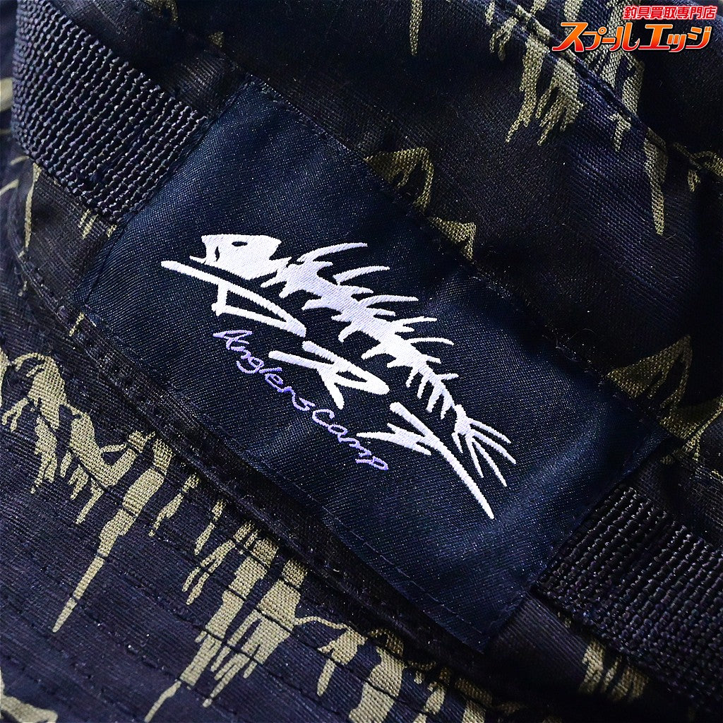 【DRT】 アングラーズキャンプ コットンブーニーハット サイズフリー ナイロンハード30LB600m付 DRT ANGLERS CAMP BOONIE HAT K_100
