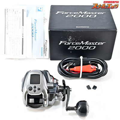 【シマノ】 23フォースマスター 2000 使用距離17.9km 使用59.5時間 SHIMANO FORCER MASTER