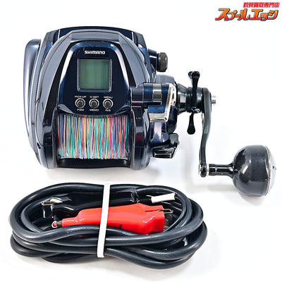 【シマノ】 20フォースマスター 6000 使用距離20.4km 使用97.5時間 非純正クランプ装着 SHIMANO FORCE MASTER