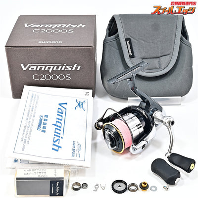 【シマノ】 12ヴァンキッシュ C2000S IOSファクトリー Sシステム&ラインローラーAIR&ZPIキャップインフラットノブ装着 SHIMANO Vanquish