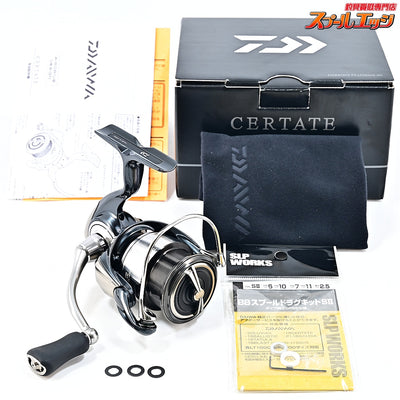 【ダイワ】 24セルテート FC LT 2500S-XH SLPW BBスプールドラグキット装着 DAIWA CERTATE