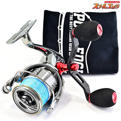 【シマノ】 18ステラ 2500S 95mmカスタムダブルハンドル装着 SHIMANO STELLA