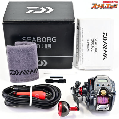 【ダイワ】 19シーボーグ 200JL 使用距離13.2km 使用36時間 DAIWA SEABORG