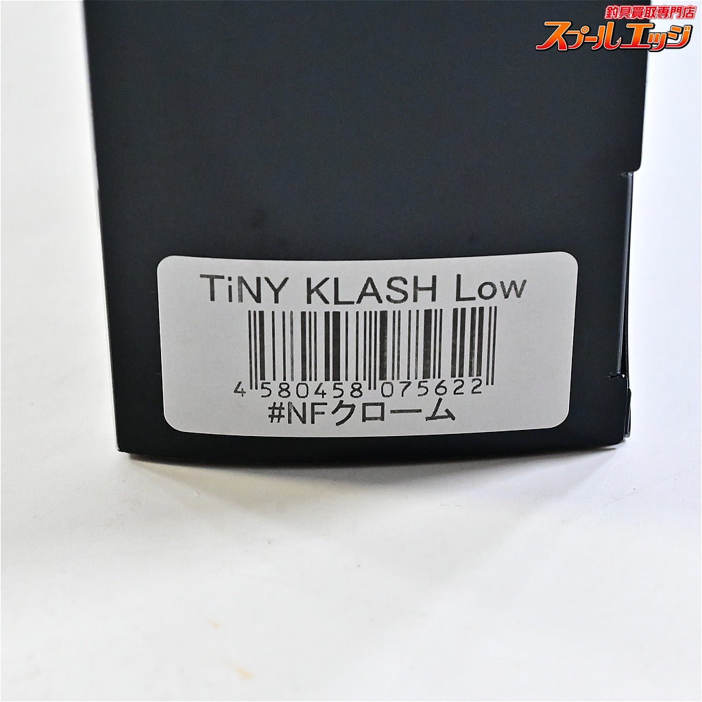 【DRTxバックラッシュ】 タイニークラッシュ Low NFクローム バックラッシュ別注カラー DRTxBackLash TiNY KLASH NF-CHROME 淡水用ルアー K_060
