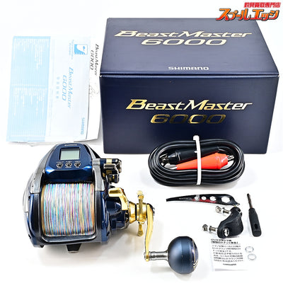 【シマノ】 19ビーストマスター 6000 使用距離114km 使用413時間 SHIMANO BEAST-MASTER