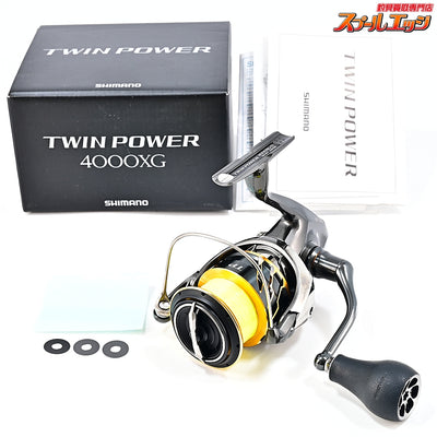 【シマノ】 20ツインパワー 4000XG SHIMANO ゴメクサスTPE30ハンドルノブ装着 TWINPOWER