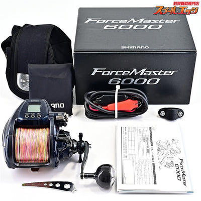 【シマノ】 20フォースマスター 6000 使用距離3.4km 使用31.5時間 SHIMANO FORCE MASTER