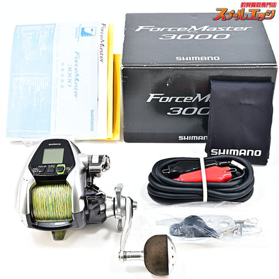 【シマノ】 15フォースマスター 3000 使用距離45.9km 使用200.5時間 SHIMANO FORCE-MASTER
