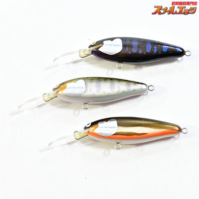 【ウッドリームxエムアイレ】 アルボル 60 シャッド 60mm フックなし 3個セット WoodreamxMAIRE Arbor 淡水用ルアー K_060