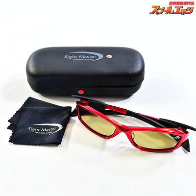 【サイトマスター】 ウルティモ メタリックレッド 限定モデル イーズグリーン タレックス偏光サングラス Sight Master ULTIMO METALLIC BLUE TALEX K_060