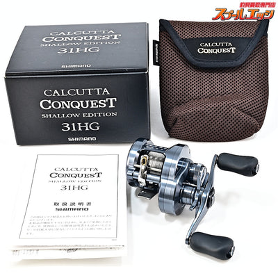 【シマノ】 24カルカッタコンクエスト シャローエディション 31HG SHIMANO CALCUTTA CONQUEST