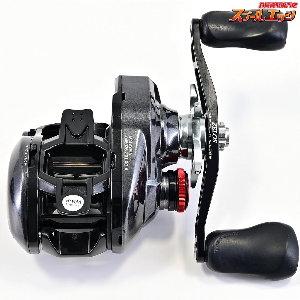 【シマノ】 24スコーピオン MD 201XG ZPI ゼロス 102mmマシンカットハンドル ブラック装着 SHIMANO Scorpion
