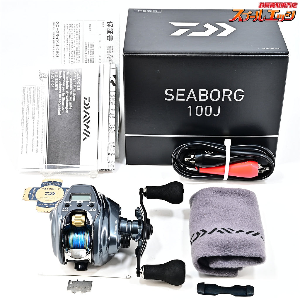 ダイワ】 24シーボーグ 100J 使用距離7.2km 使用17時間 DAIWA SEABORG