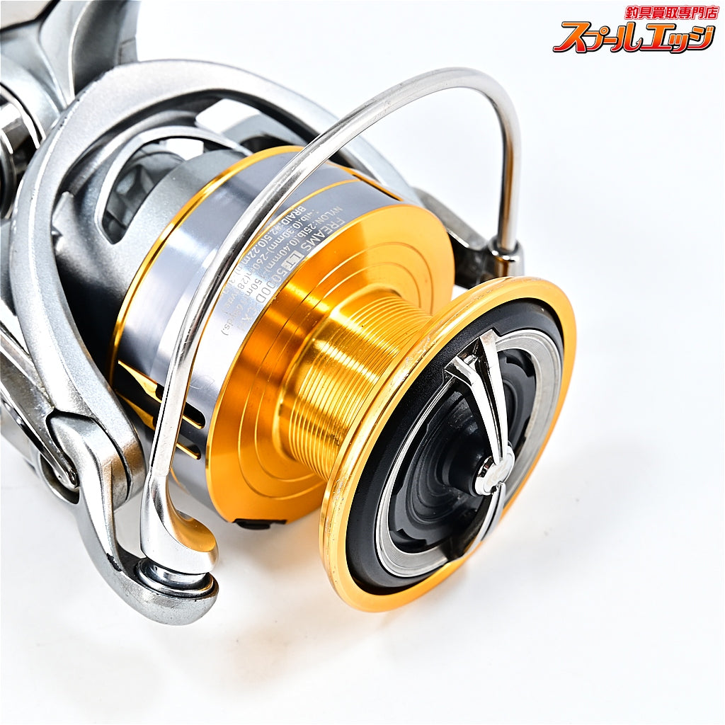 【ダイワ】 18フリームス LT 5000D-CXH カスタムハンドル50mm装着 DAIWA FREAMS