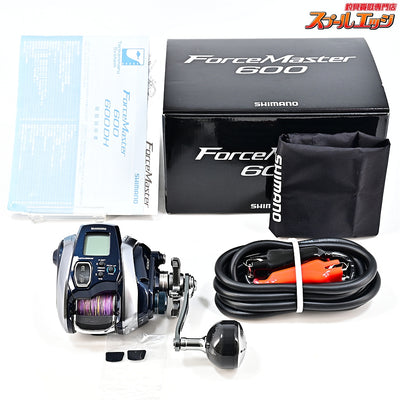【シマノ】 18フォースマスター 600 使用距離15.8km 使用69時間 SHIMANO ForceMaster