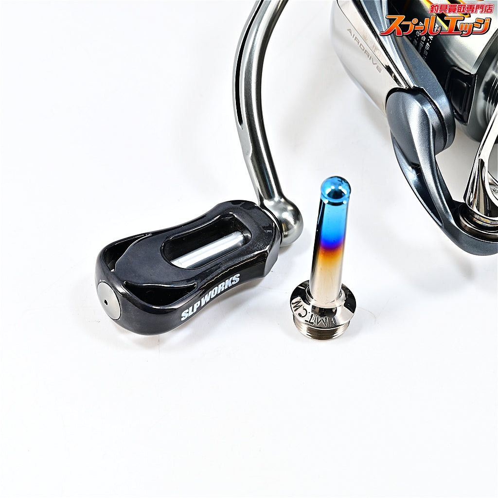 【ダイワ】 23エアリティ LT 2500S-XH SLPW Iシェイプザイオンノブ クリアブラック装着 MTCW ボディーバンパーシャフト1壱改チタン/オーロラ付 DAIWA AIRTY