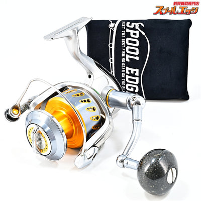【シマノ】 08ステラ SW8000HG 夢屋ウルトラライトカーボンハンドルノブ装着 SHIMANO STELLA SPARE SPOOL