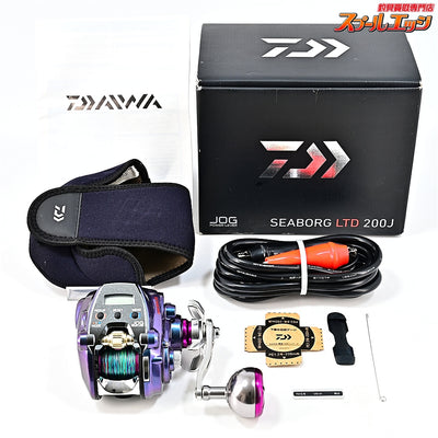 【ダイワ】 17シーボーグ LTD 200J 使用距離27.8km 使用71時間 限定リミテッド ネオプレーンケース付 DAIWA SEABORG LTD LIMITED
