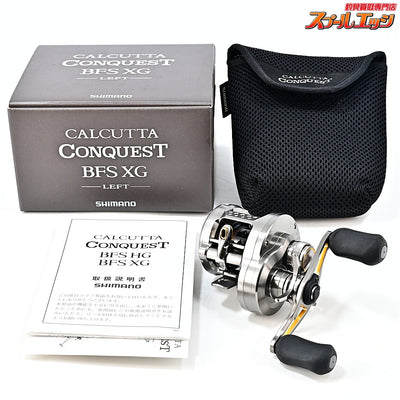 【シマノ】 23カルカッタコンクエスト BFS XG メタニウム純正ファットノブ装着 SHIMANO CALCUTTA CONQUEST
