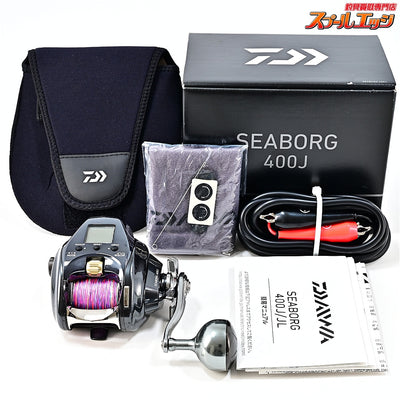 【ダイワ】 23シーボーグ 400J 使用距離4.5km 使用9時間 SHIMANO SEABORG