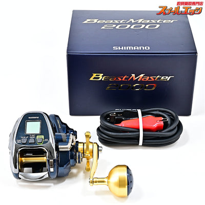 【シマノ】 18ビーストマスター 2000 使用距離2.7km 使用2.5時間 SHIMANO BEASTMASTER