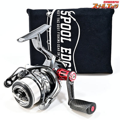 【シマノ】 21コンプレックス XR C2000 F4 スタジオコンポジット RC-SS 41mmカーボンハンドルレッド&カーボンハンドルノブ&シマノリールスタンド装着 SHIMANO COMPLEX