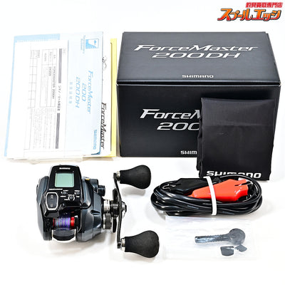 【シマノ】 23フォースマスター 200DH 使用距離40.7km 使用128時間 SHIMANO FORCE MASTER