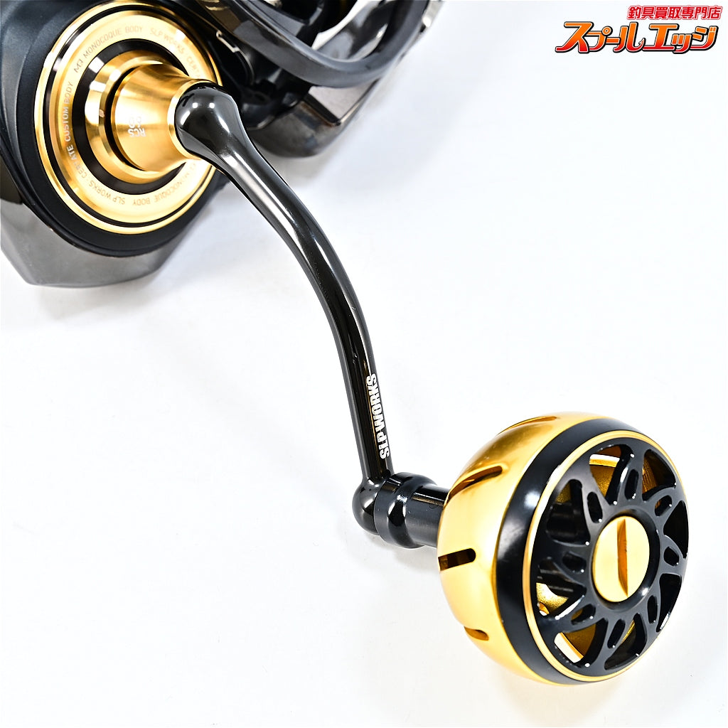 【ダイワxSLPワークス】 19セルテート カスタムボディ LT 4000-CXH SLPW EX LT 4000Sスプール&RCSマシンカットハンドル60mm&アルミラウンドノブM&スピニングハンドルキャップ装着 DAIWAxSLP-WORKS CERTATE CUSTOM BODY