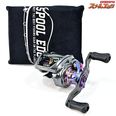 【ダイワ】 19スティーズ CT SV TW 700XHL SLPWザイオンスタードラグ ムーブ&RCSカーボンクランクハンドル90mm&カラーパーツ装着 DAIWA STEEZ