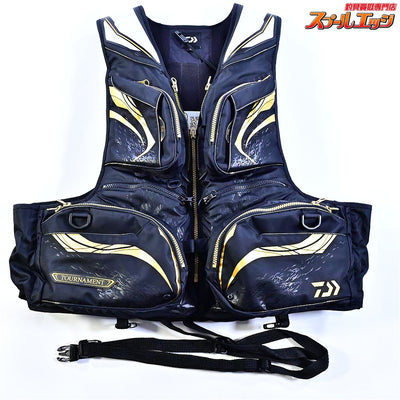 【ダイワ】 トーナメント バリアテック サイバーフロート DF-3025T フローティングベスト サイズXL ブラック DAIWA TOUNAMENT K_100