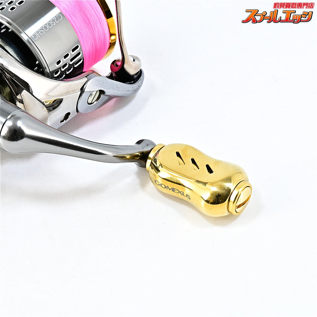 【シマノ】 18ステラ C2500SHG ゴメクサスカスタムハンドルノブ装着 SHIMANO STELLA