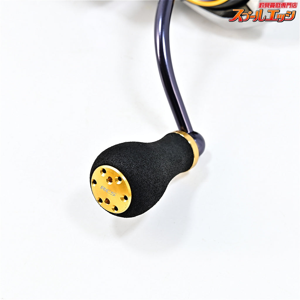 【ダイワ】 21カルディア LT 4000S-C RCS EVAハンドルノブ パワーライトS 23mm ゴールド装着 DAIWA CALDIA