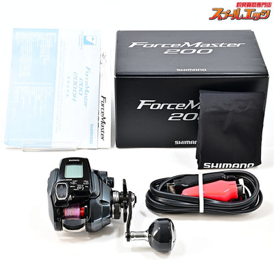 【シマノ】 21フォースマスター 200 使用距離31.6km 使用115時間 SHIMANO FORCE MASTER
