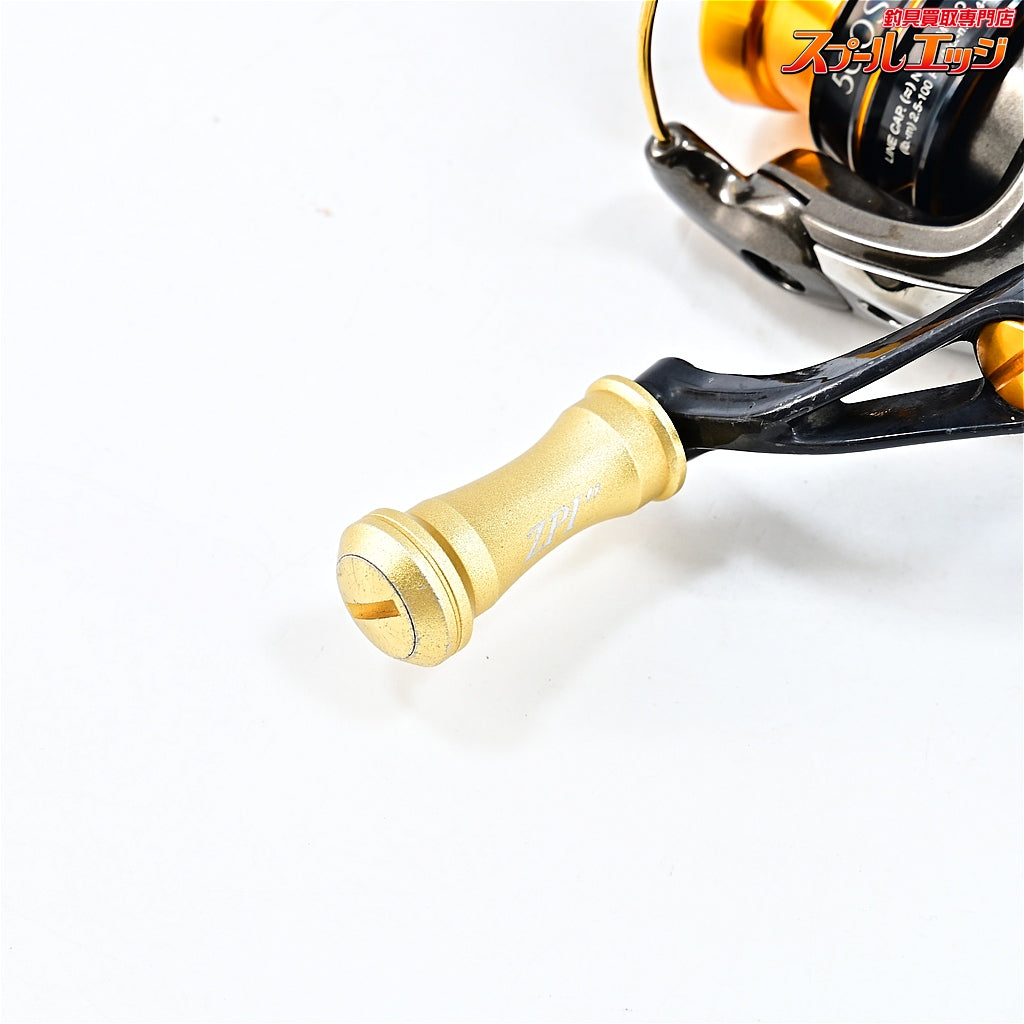 【シマノ】 17ソアレ CI4+ 500S ZPIマシンカットアルミハンドルノブ ゴールド装着 SHIMANO Soare